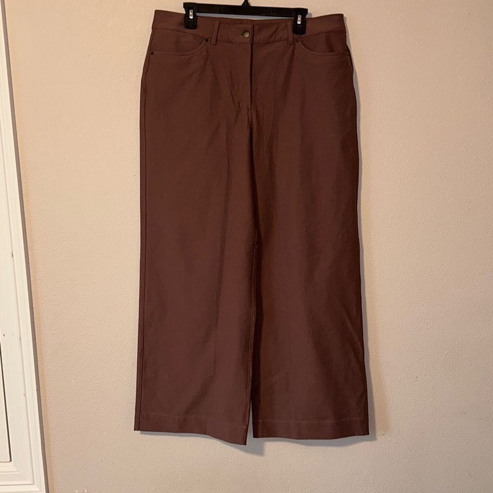 Lululemon City Sleek 5 Pocket High-Rise Wide-Leg Pant Full Length *Light Utilite